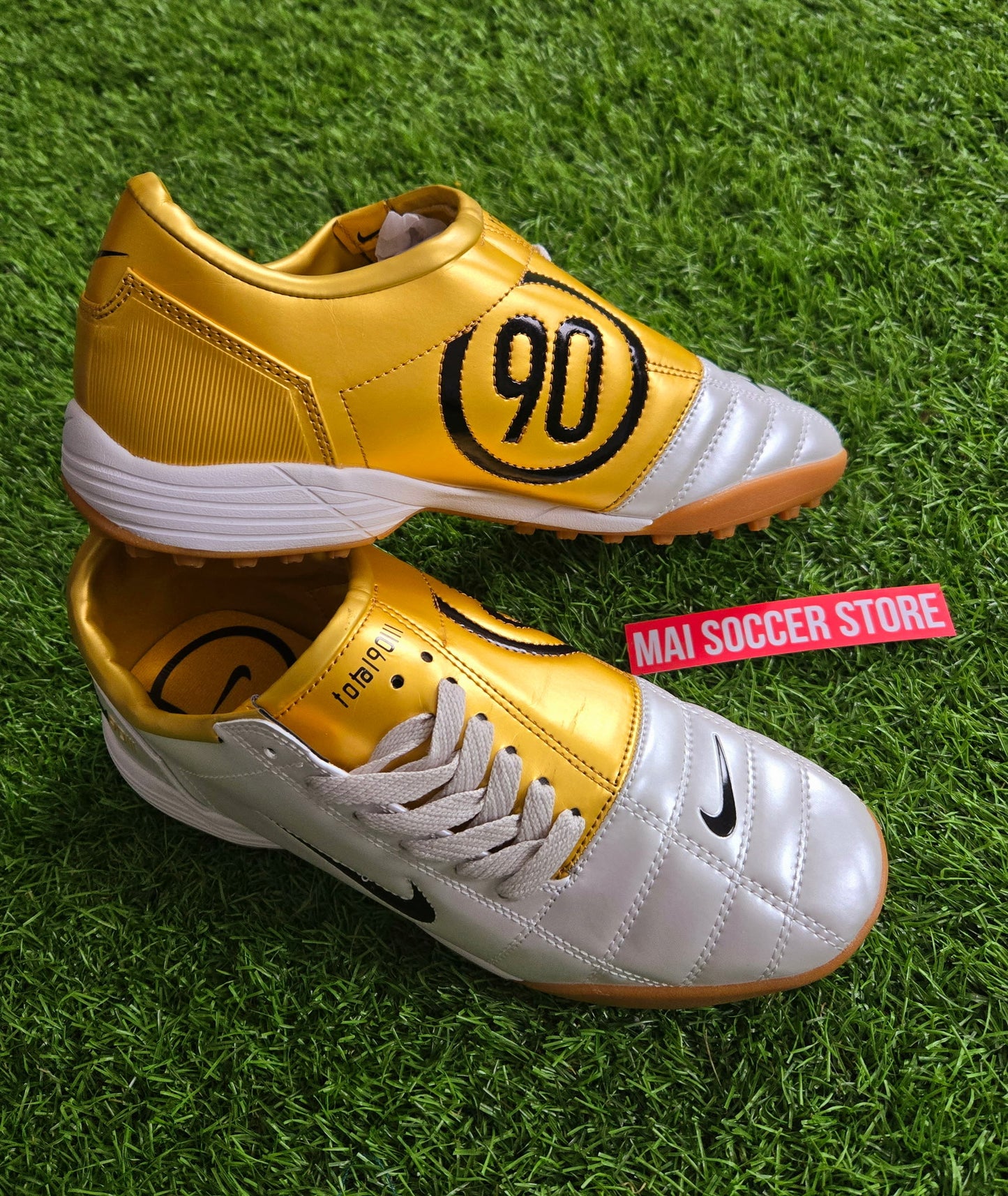 Nike Total 90 3 SP Metallic Silver Gold